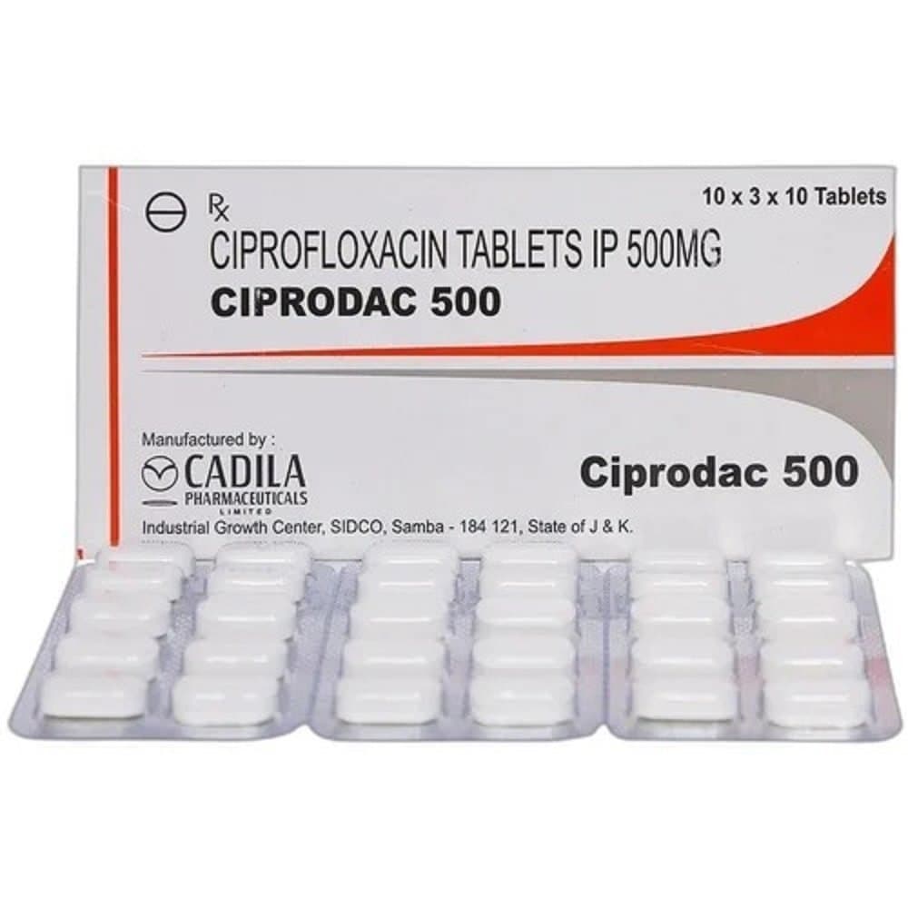 CIPRODAC 500 MG TAB 10 TAB