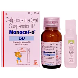 MONOCEF-O 50MG SYRUP 30ML