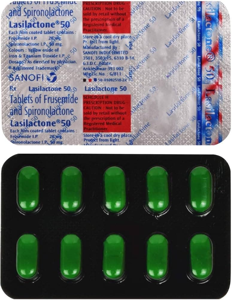 LASILACTONE 50MG TABLET 10TAB