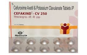CEFAKIND-CV 250MG TABLET 6TAB