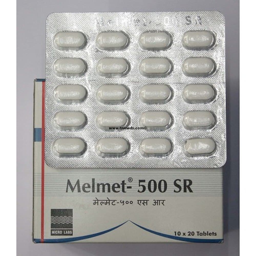 MELMET 500 SR TABLET 20TAB