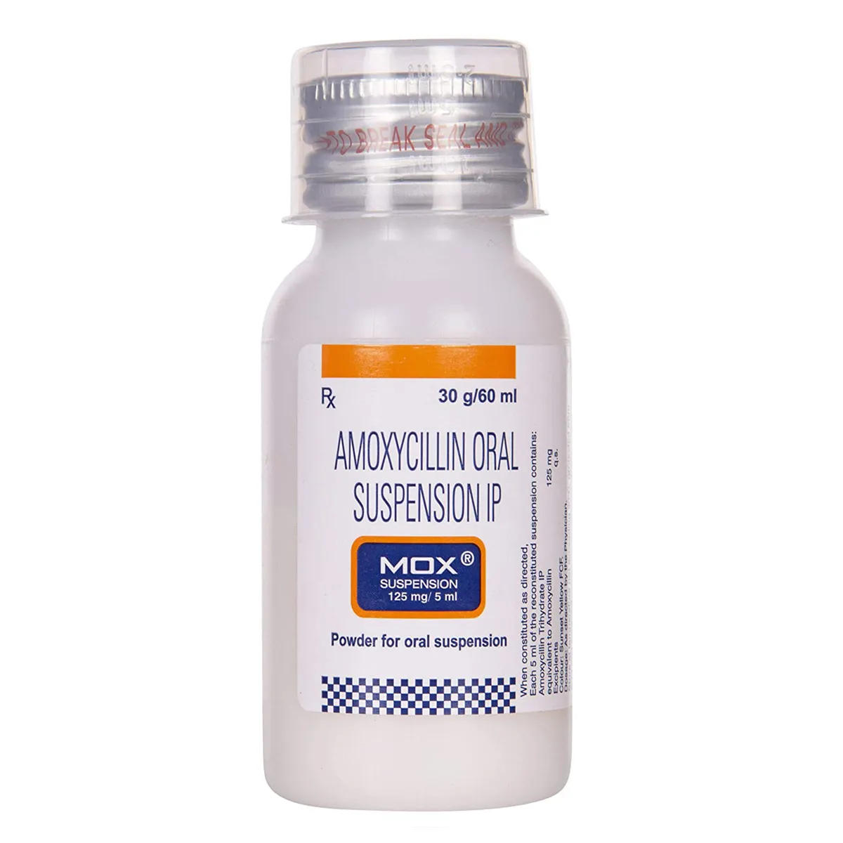 MOX 125MG DRY SYRUP 30ML