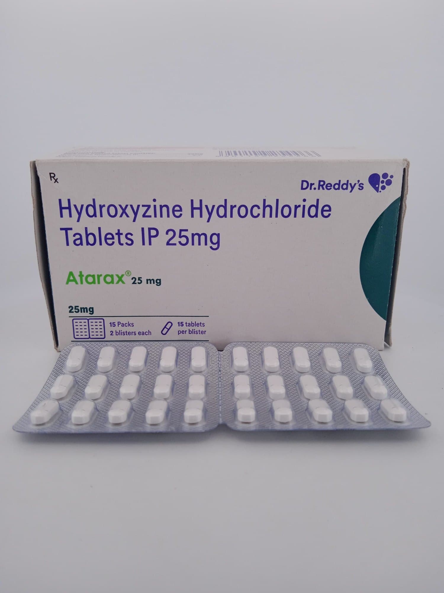 ATARAX 25 MG TABLET 15TAB