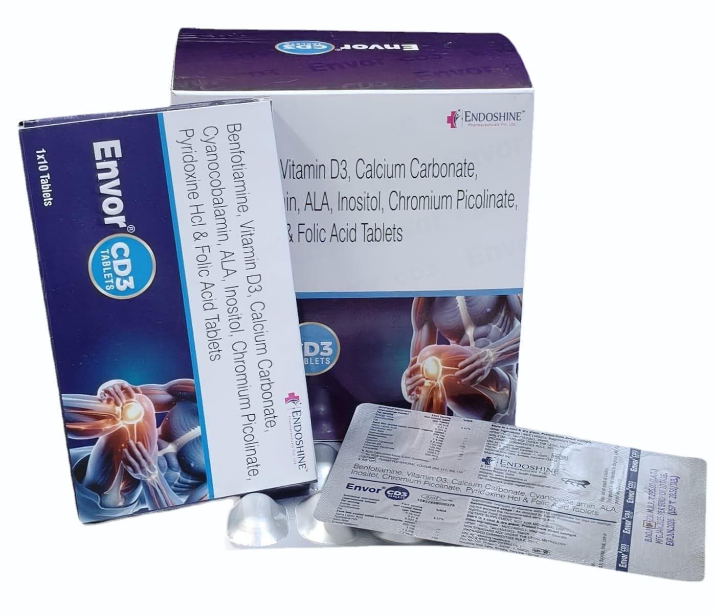 ENVOR-CD3 TABLET 10CAP