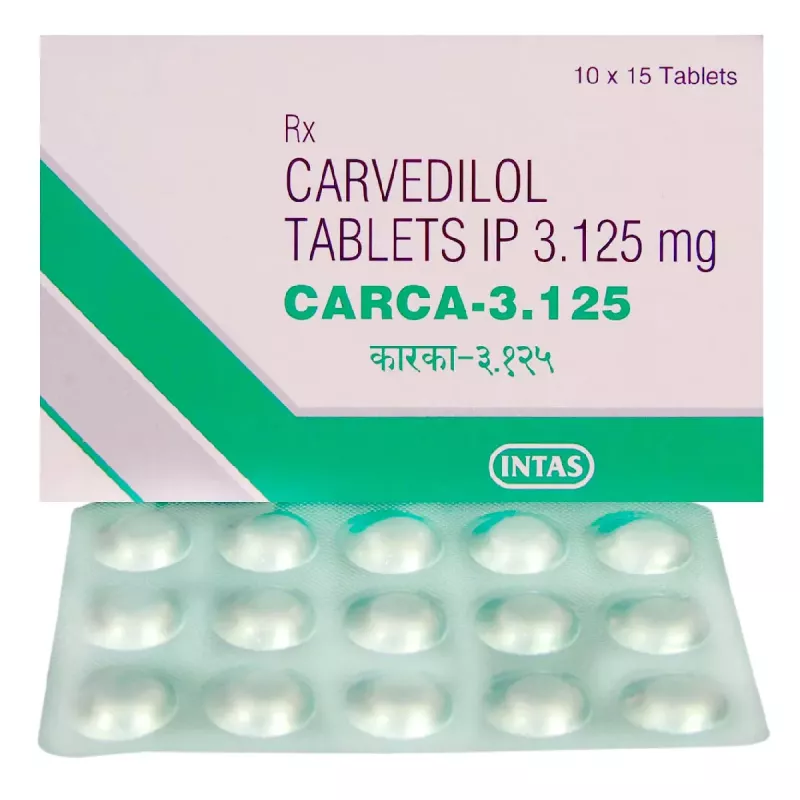 CARCA 3.125 TABLET 15TAB