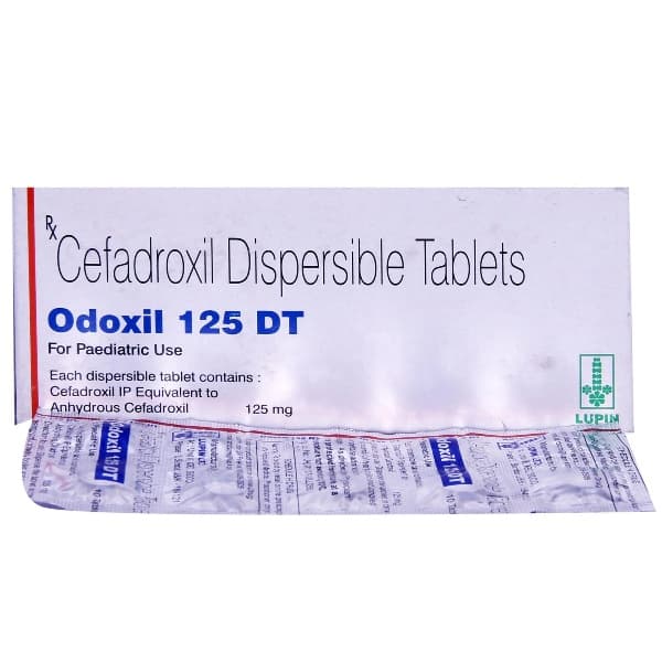 ODOXIL 125 DT TABLET 10TAB
