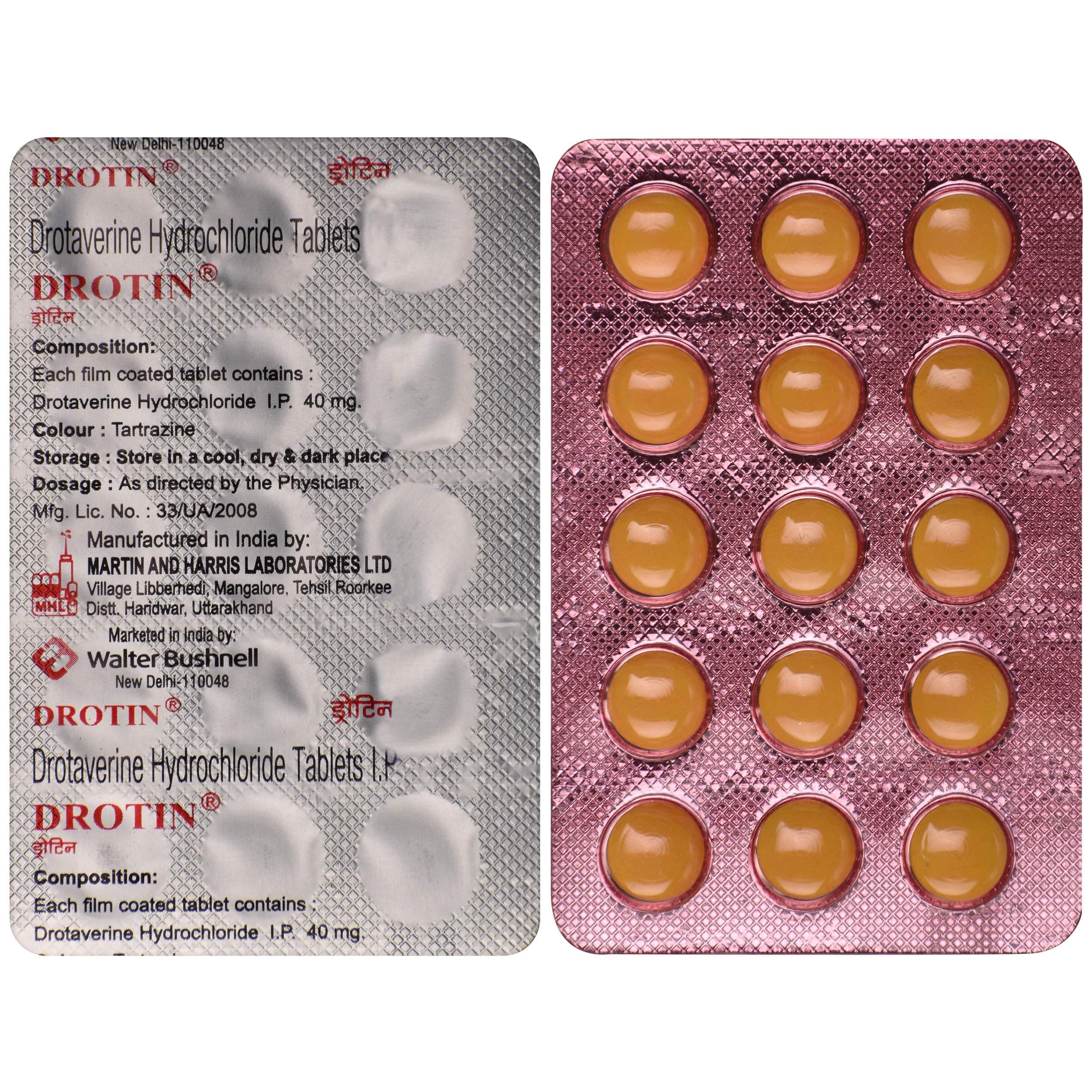 DROTIN TABLET 10TAB