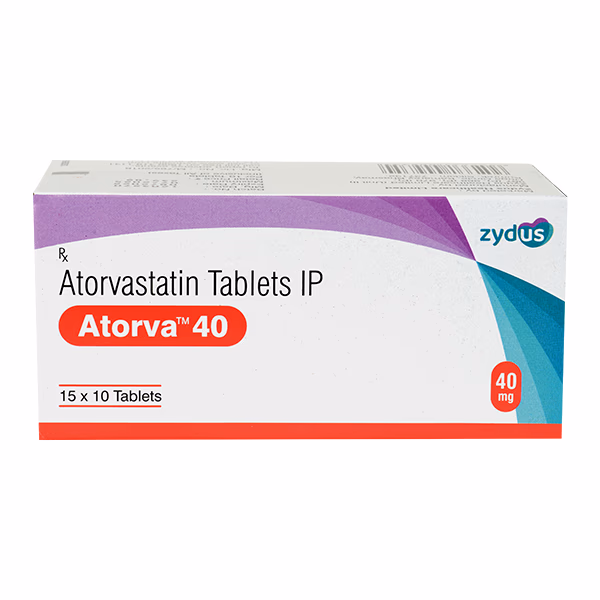 ATORVA 40MG TABLET 10TAB