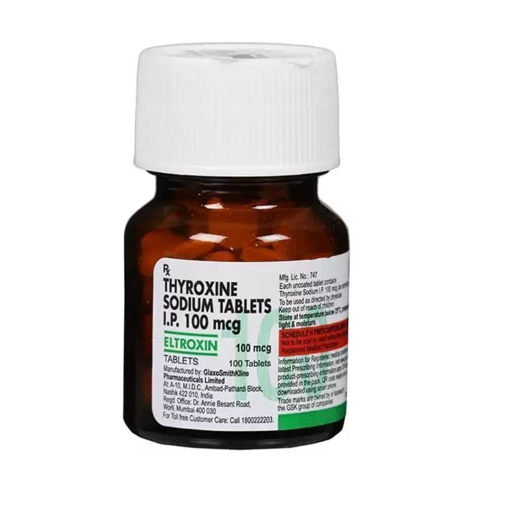 ELTROXIN 100MCG TABLET 100TAB