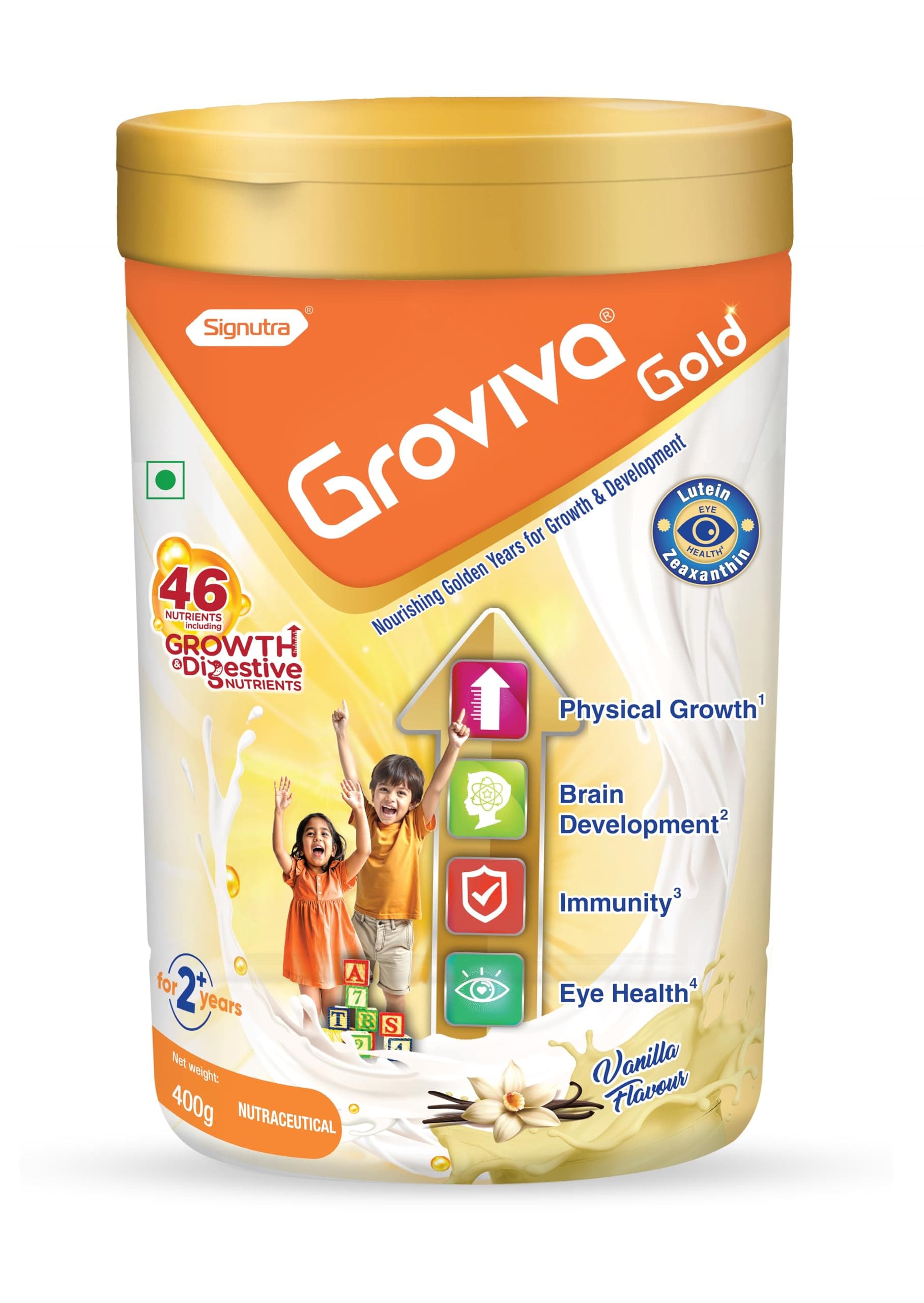 GROVIVA GOLD VANILLA 400GM