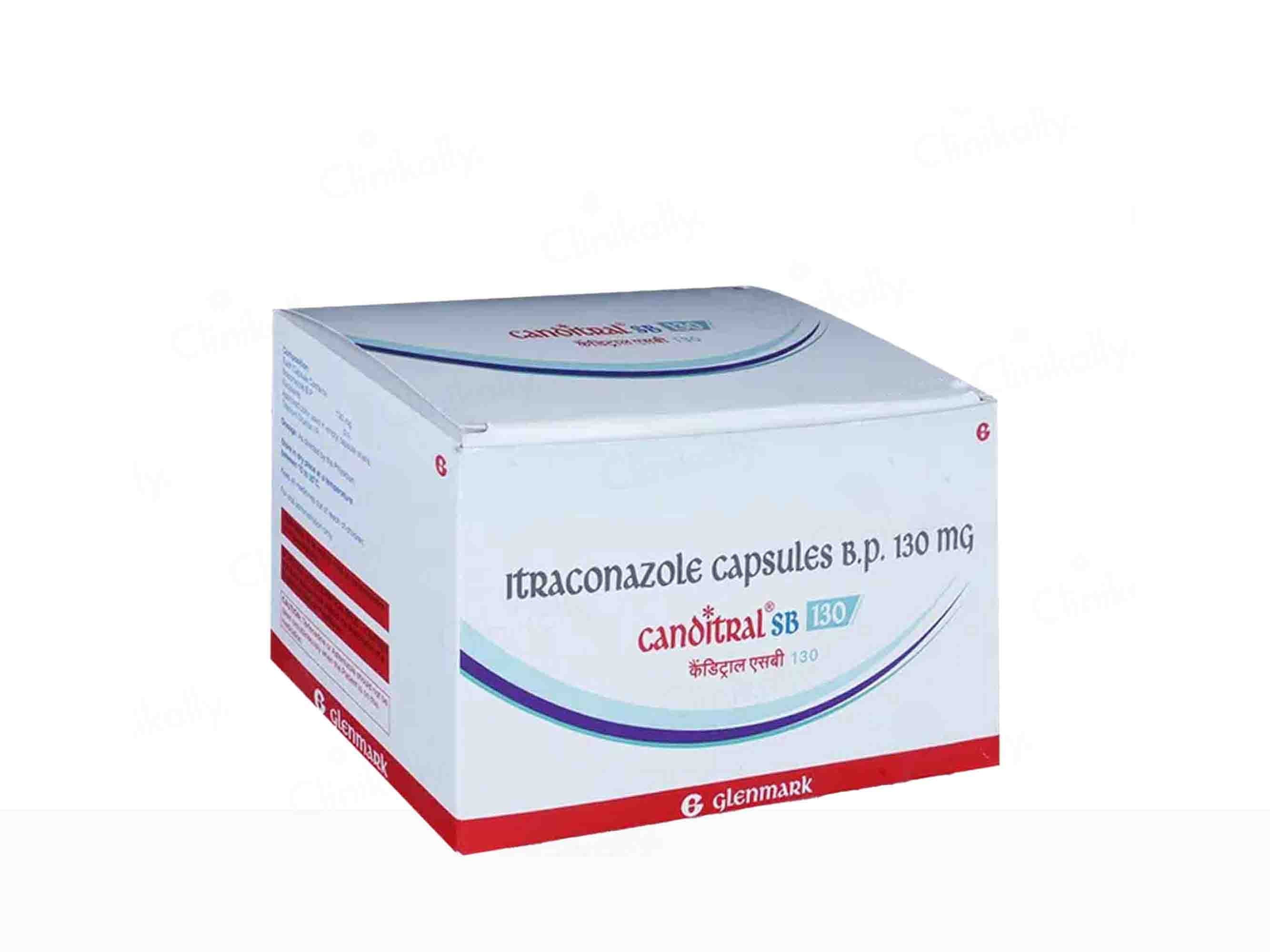 CANDITRAL SB 130MG CAPSULE 10CAP