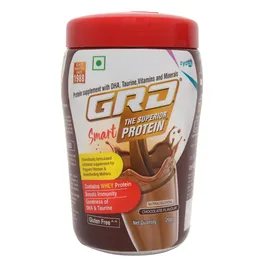 GRD WHEY PROTEIN WITH FIBRES CHOCOLATE SUGAR FREE 200GM
