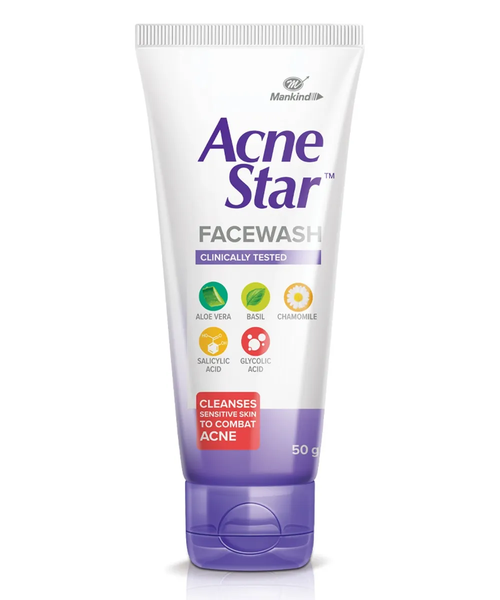 ACNESTAR FACEWASH 50GM