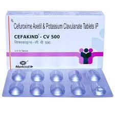 CEFAKIND-CV 500MG TABLET 10TAB