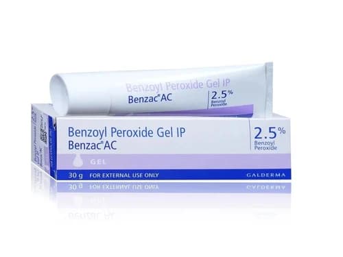 BENZAC AC 2.5% GEL 30GM