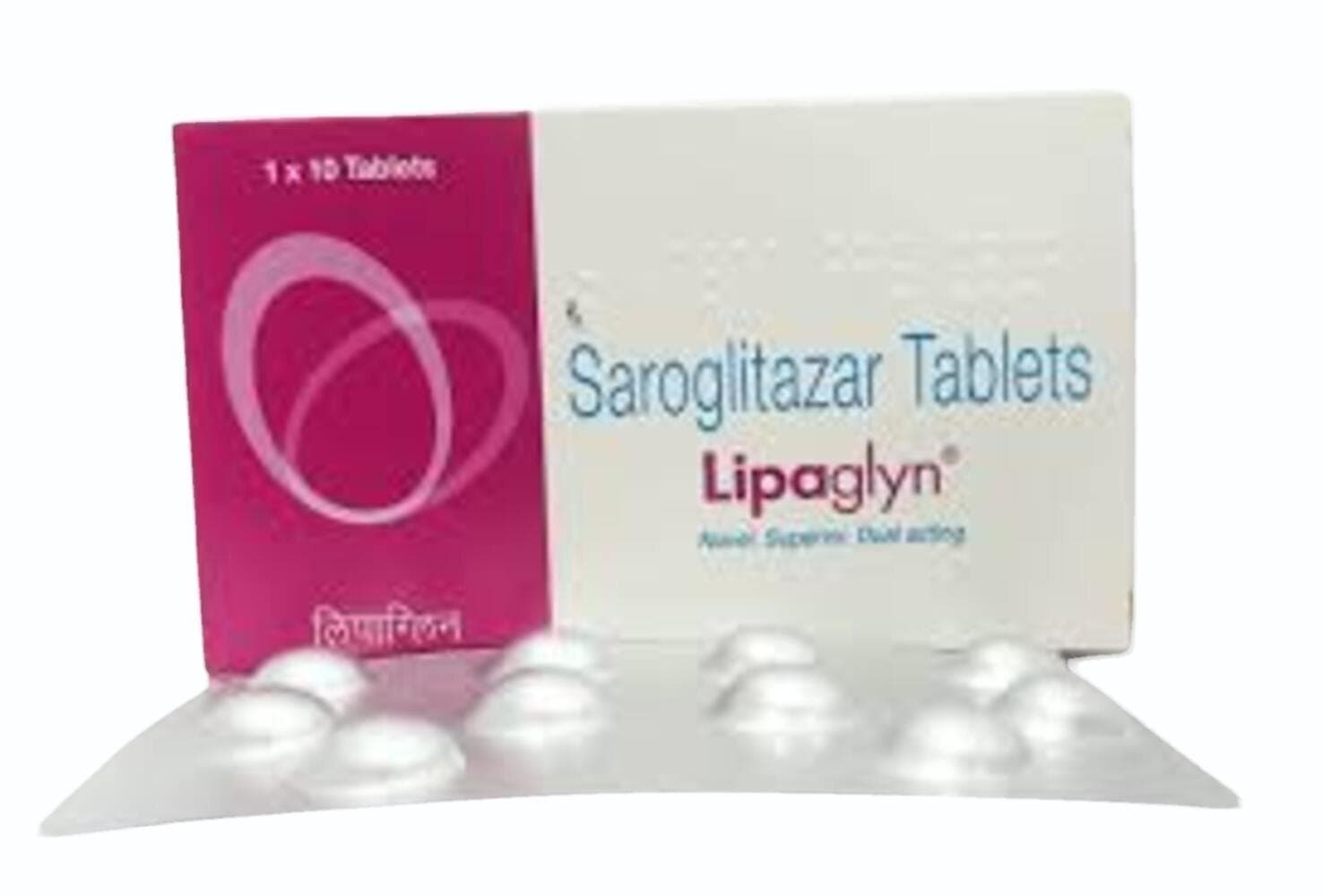 LIPAGLYN 4MG TABLET 10TAB