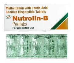 NUTROLIN B PEDTABS TALET 10TAB