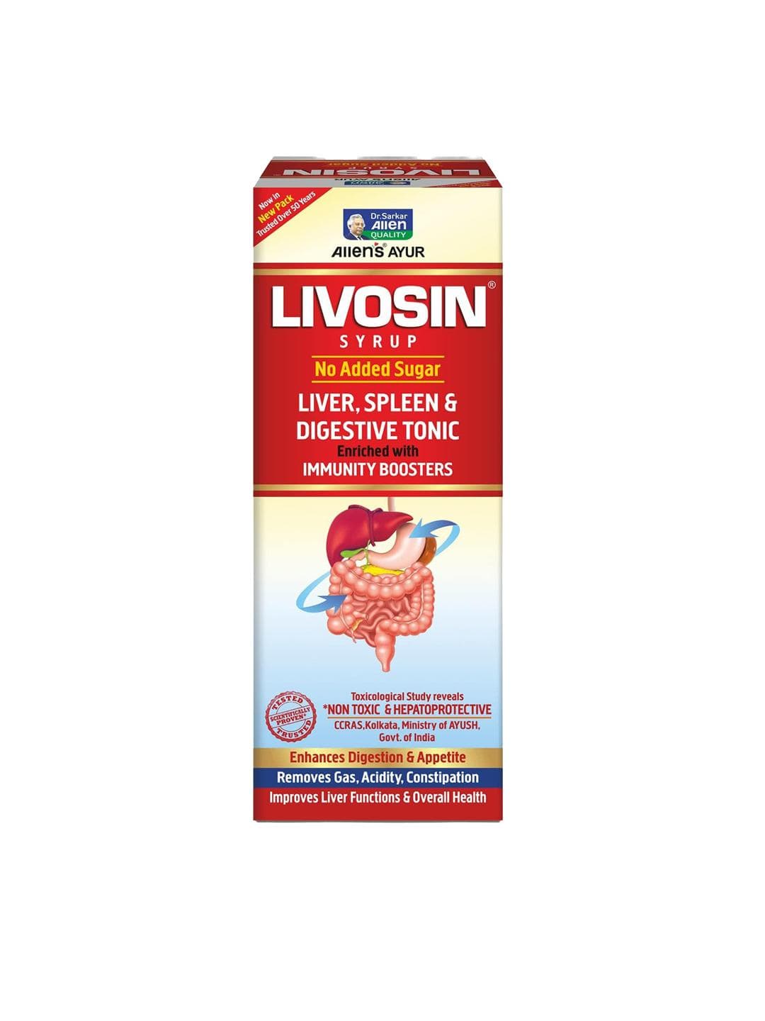 LIVOSIN SYRUP 250ML 
