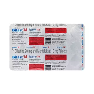 BILAST M TABLET 10TAB