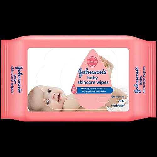 JOHNSON'S BABY WIPES 20PCS