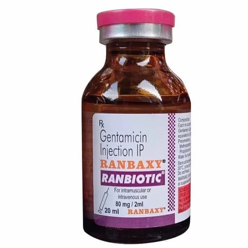 RANBIOTIC 40MG INJECTION 20ML