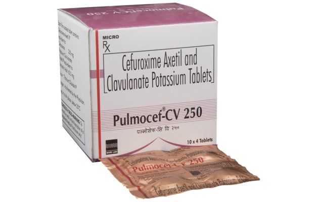 PULMOCEF-CV 250MG TABLET 4TAB