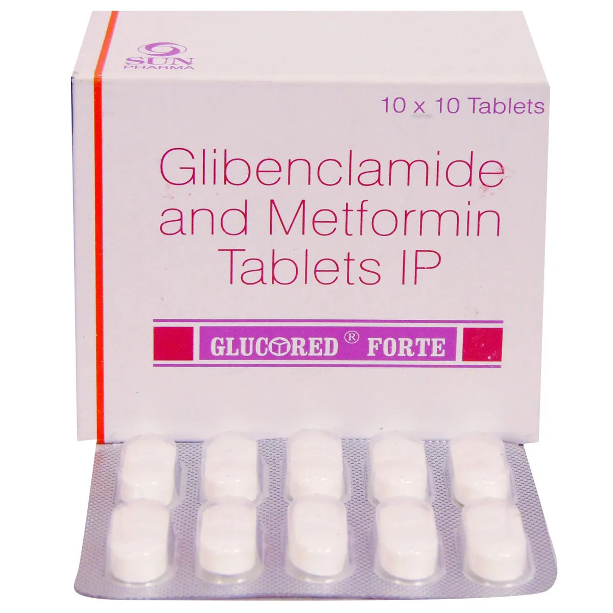 GLUCORED FORTE TABLET 10TAB