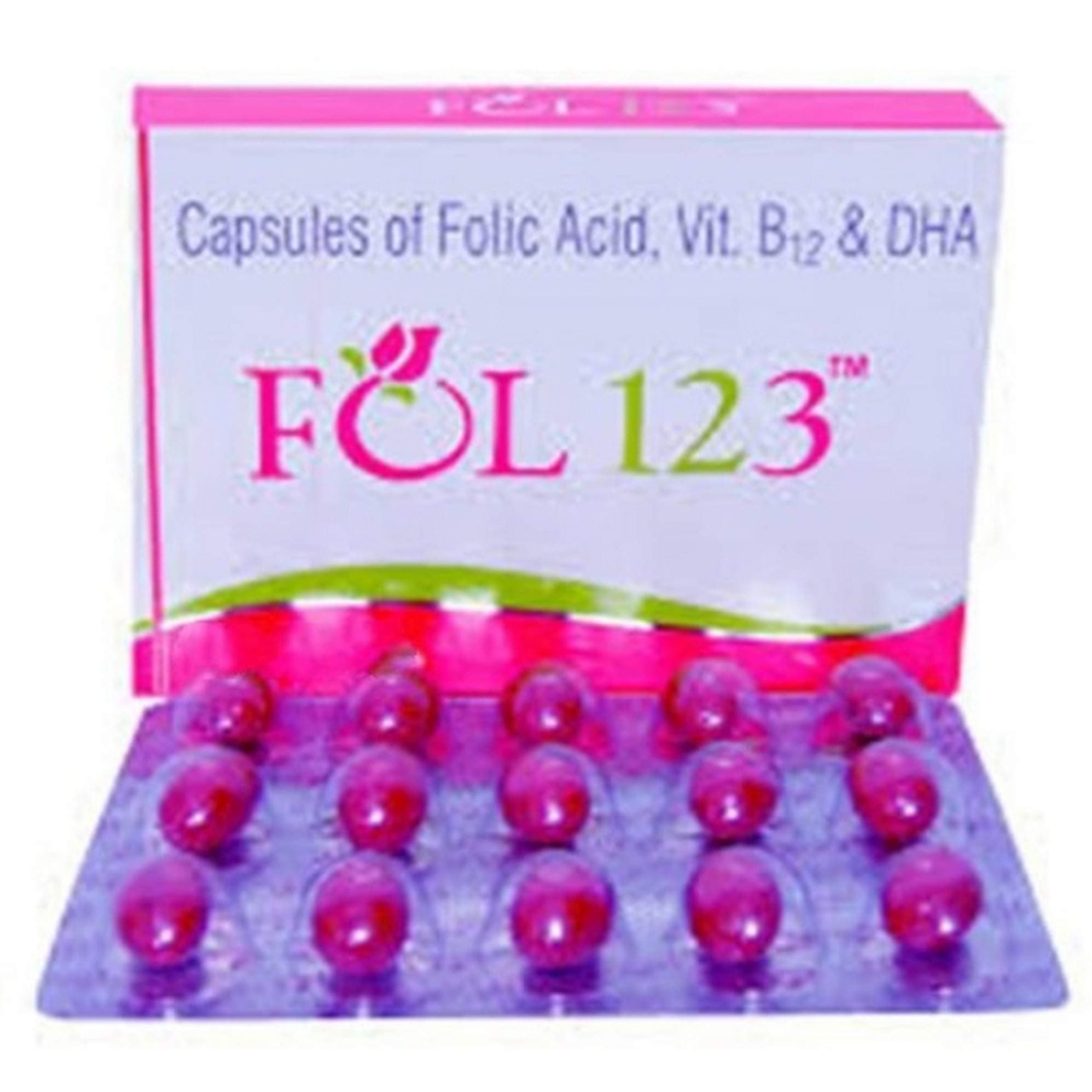 FOL 123 CAPSULE 15CAP