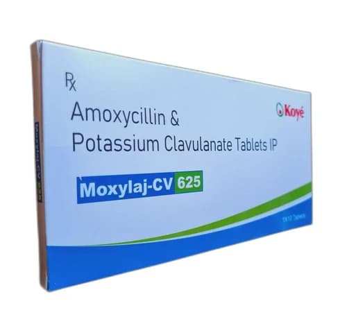 MOXYLAJ-CV 625 TABLET 10TAB