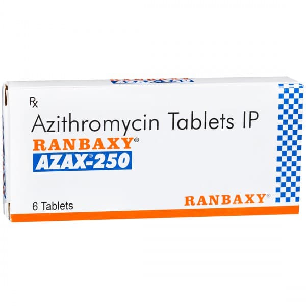AZAX 250MG TABLET 6TAB
