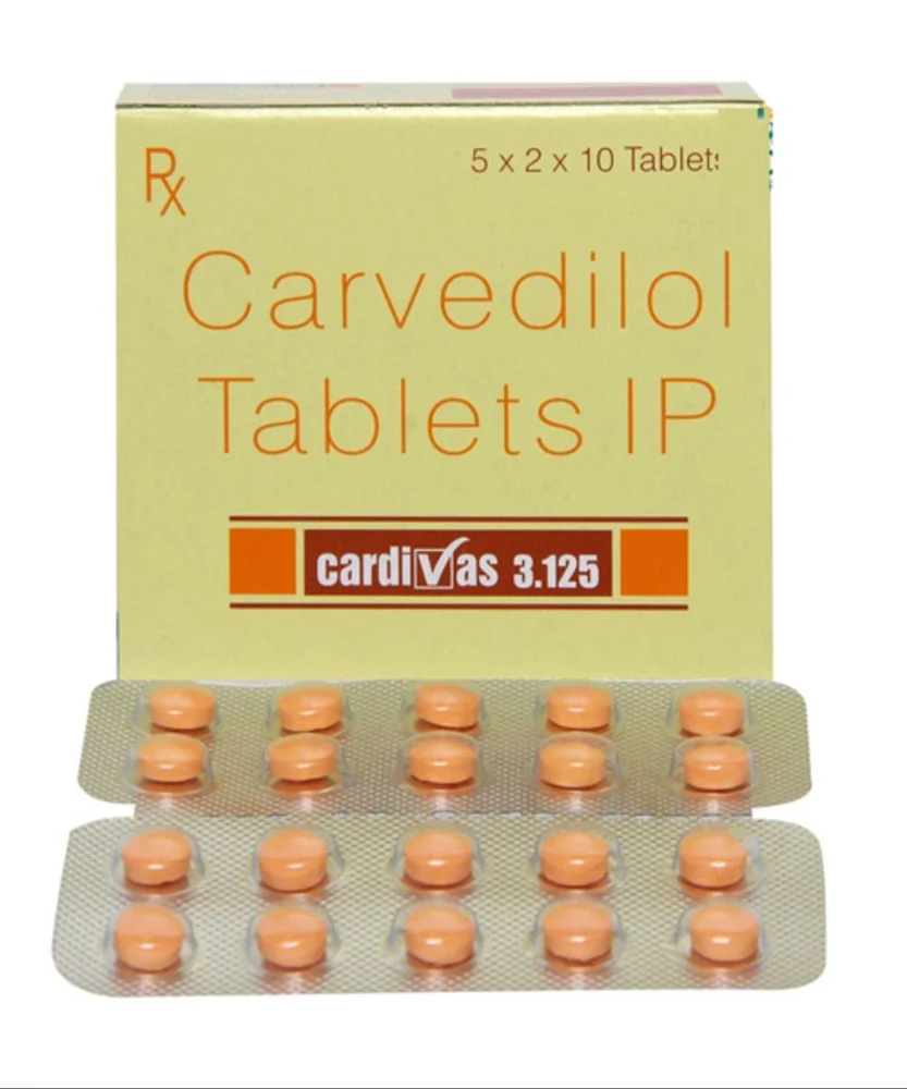 CARDIVAS 3.125 TABLET 10TAB