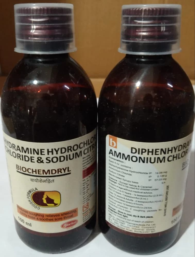 BIOCHEMDRYL SYRUP 100ML