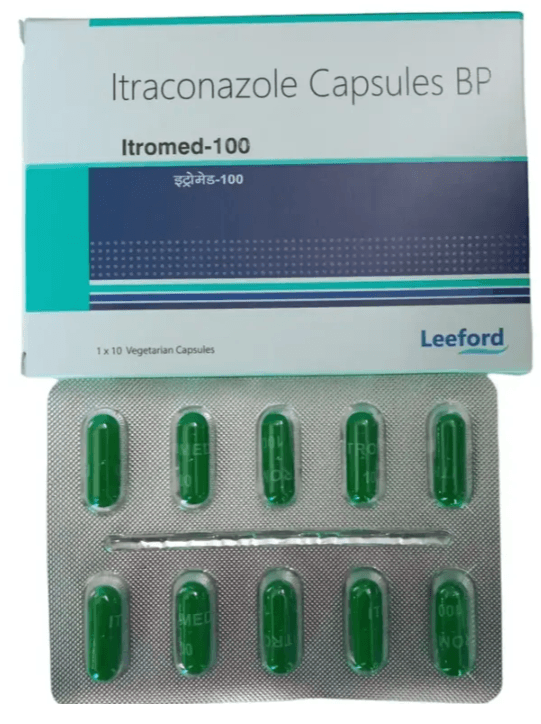 ITROMED 100 CAPSULE 10CAP