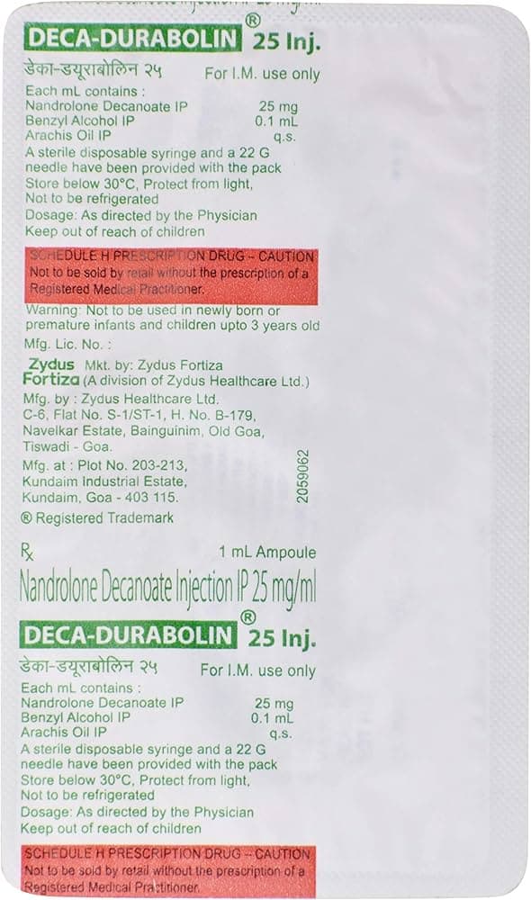 DECA DURABOLIN 25MG INJECTION 1ML