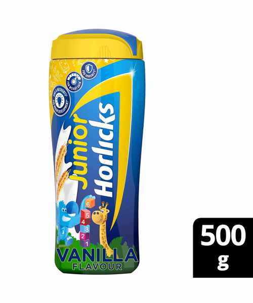 HORLICKS JUNIOR VANILLA 500GM