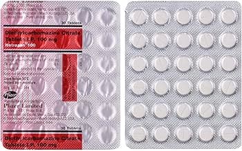HETRAZAN 100MG TABLET 30TAB