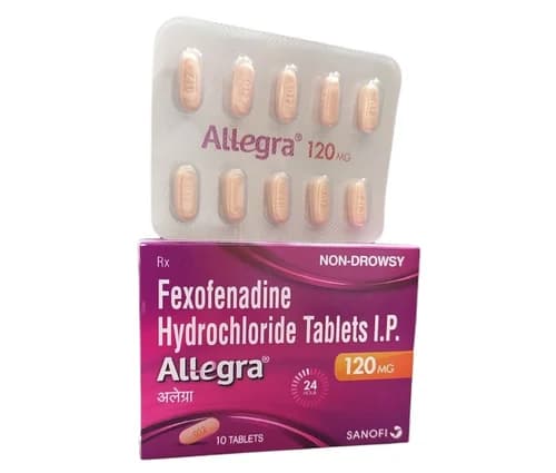 ALLEGRA 120MG TABLET 10TAB