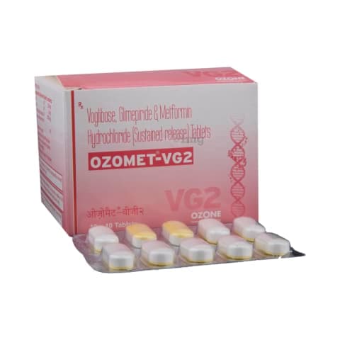OZOMET VG2 TABLET 15TAB