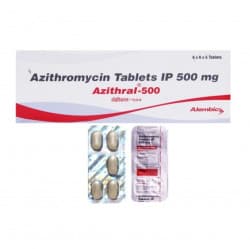 AZITHRAL 500MG TABLET 5TAB