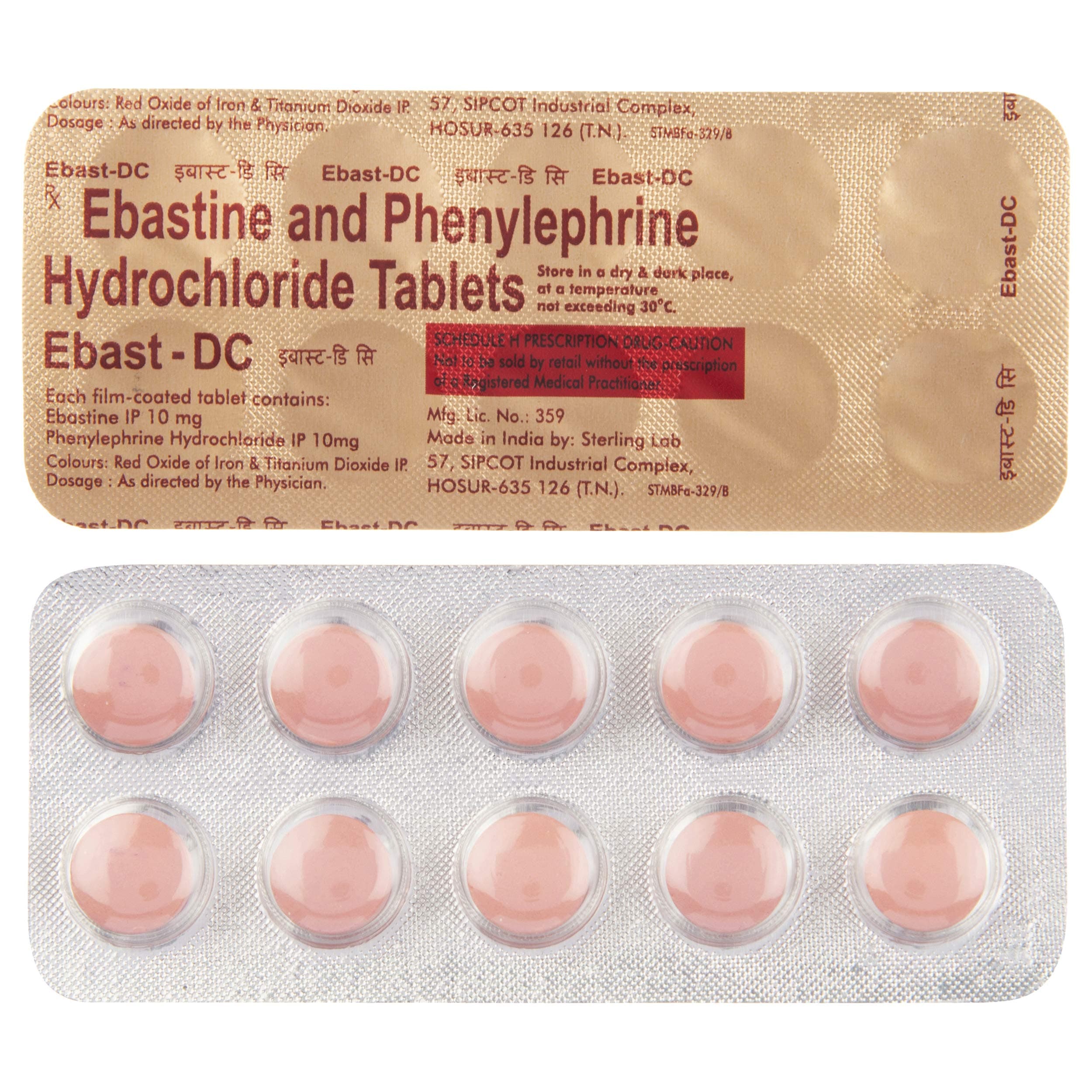 EBAST DC TABLET 10TAB