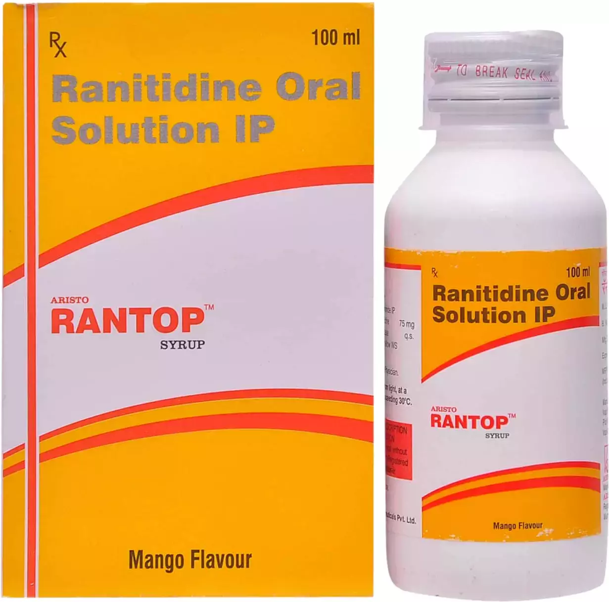 RANTOP SYRUP MANGO 100ML