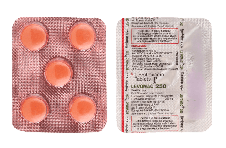 LEVOMAC 250 TABLET 5TAB