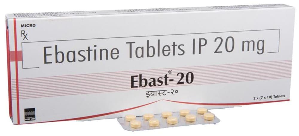 EBAST 20MG TABLET 10TAB