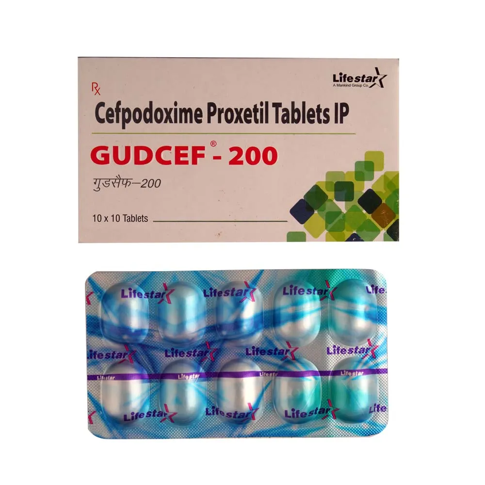 GUDCEF 200MG TABLET 10TAB