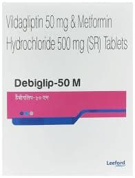 DEBIGLIP-50 M SR TABLET 10TAB