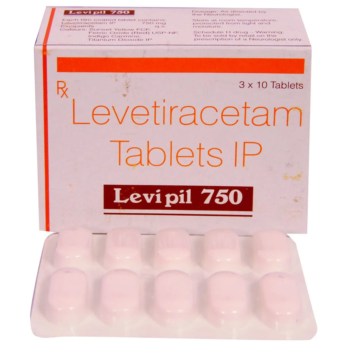 LEVIPIL 750 TABLET 10TAB