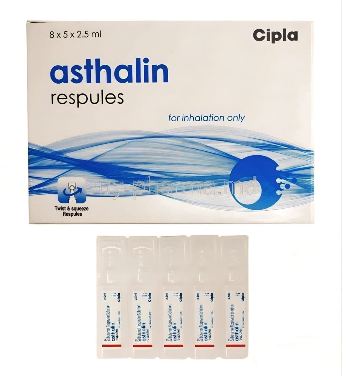 ASTHALIN RESPULES 2.5ML 