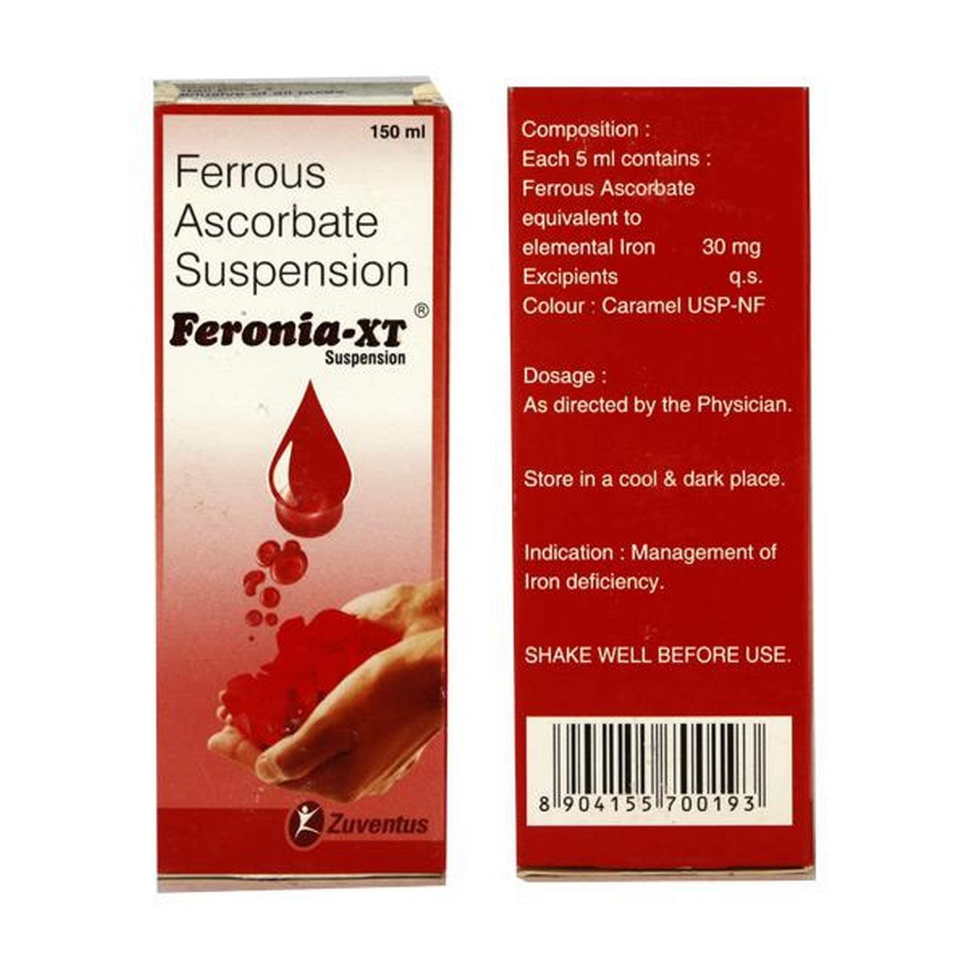 FERONIA XT SYRUP 150ML