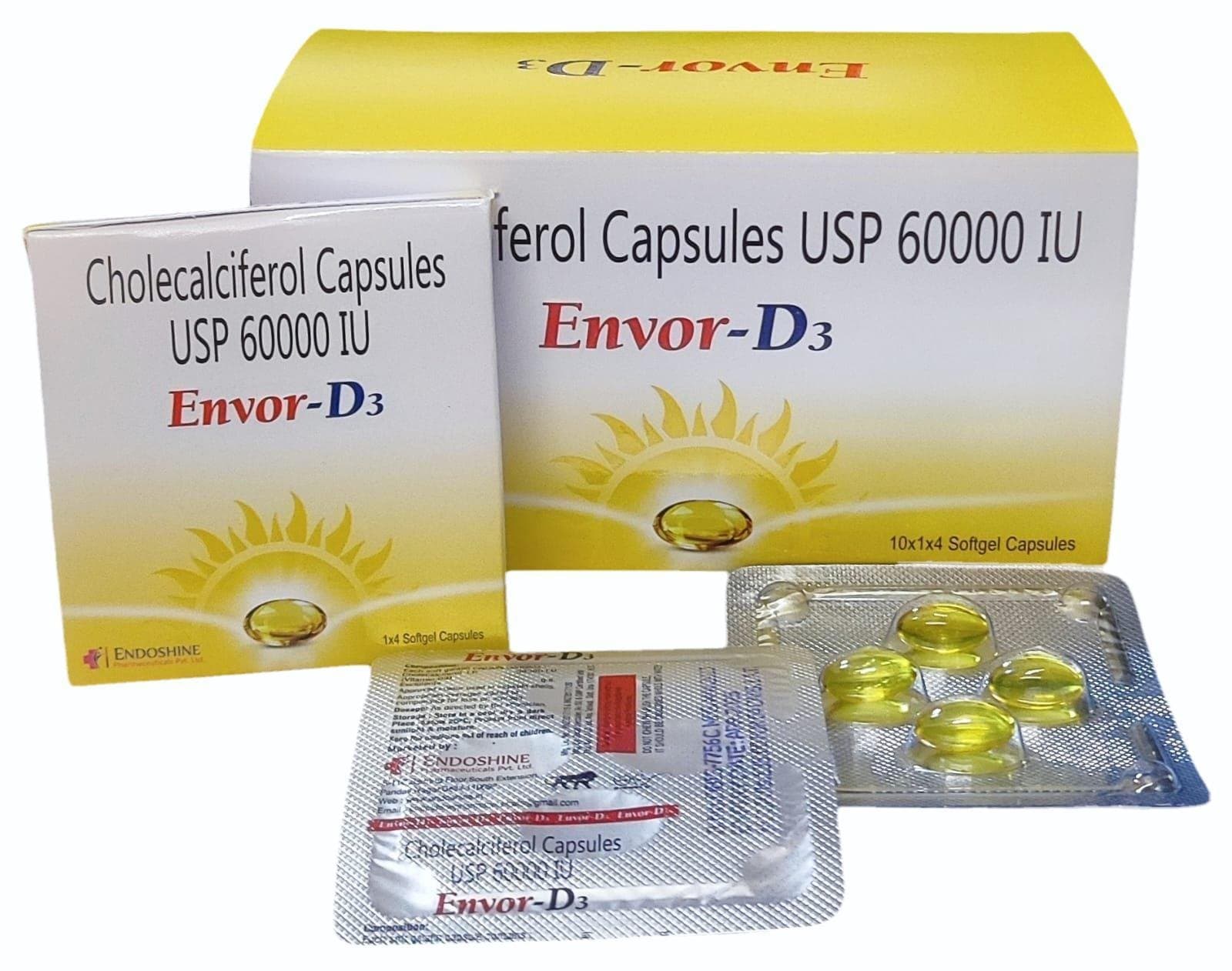 ENVOR-D3 CAPSULE 4CAP