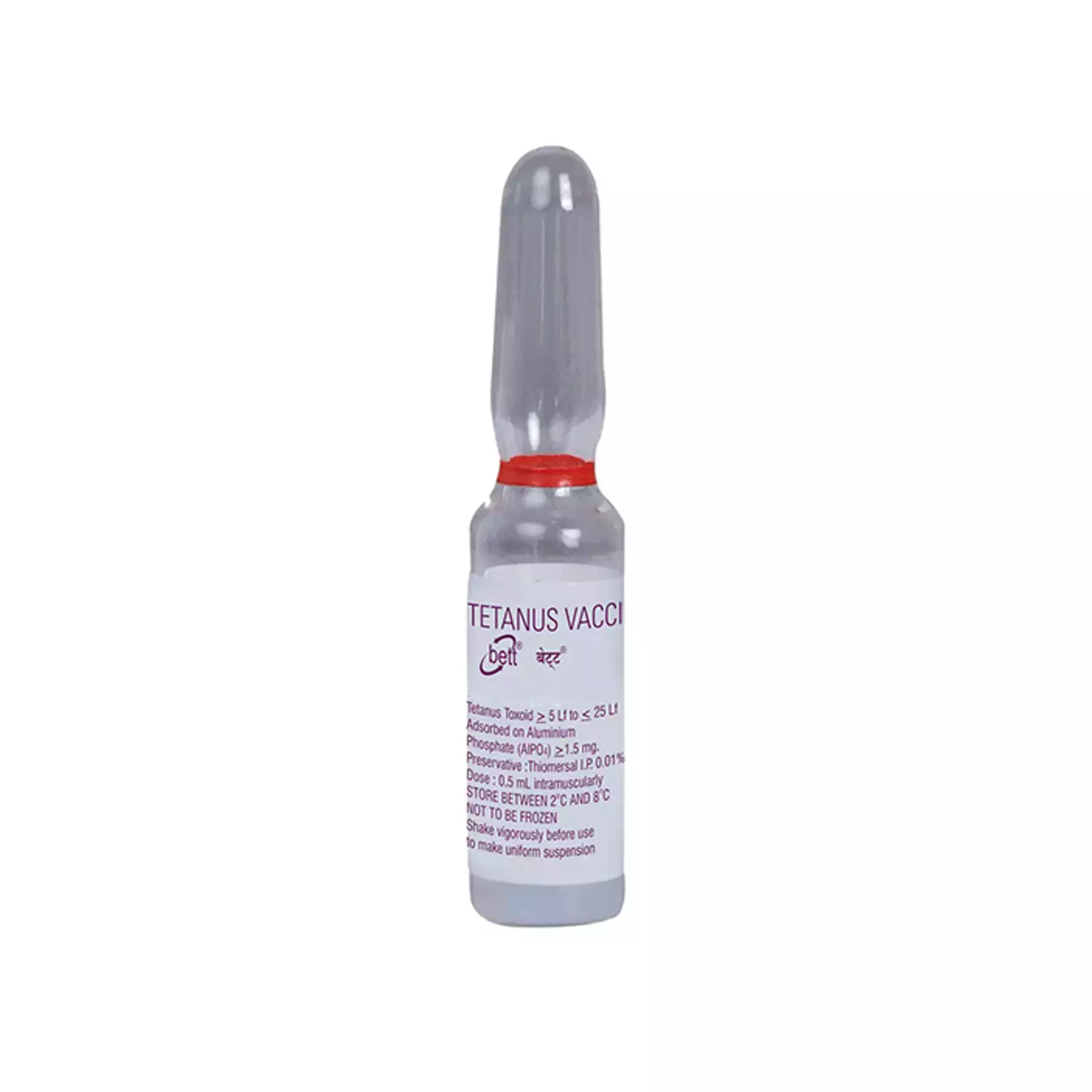 BETT VACCINE (TETNUS) 0.5ML